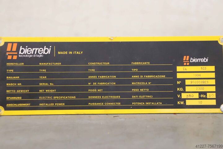 Control unit Bierrebi TA 103