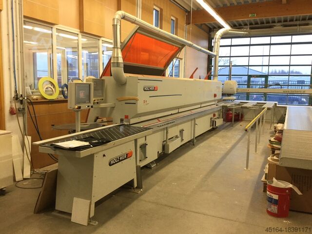 Kantenanleimmaschine mit Fügen Holz-Her Contriga 1366