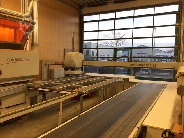 Edge banding machine with joining Holz-Her Contriga 1366
