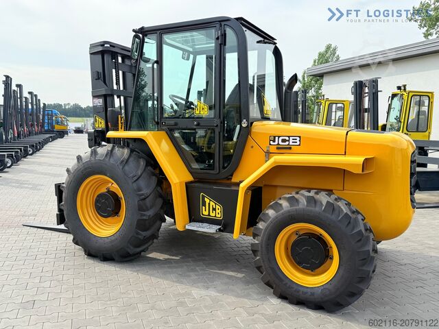 Off-road forklift JCB 940 / TRIPLEX 4500 / FREE-LIFT NEW TIRES