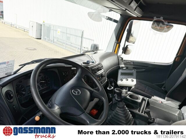 Kipper LKW Mercedes-Benz Axor 1833 AK 4x4, Winterdienstausstattung, Kran