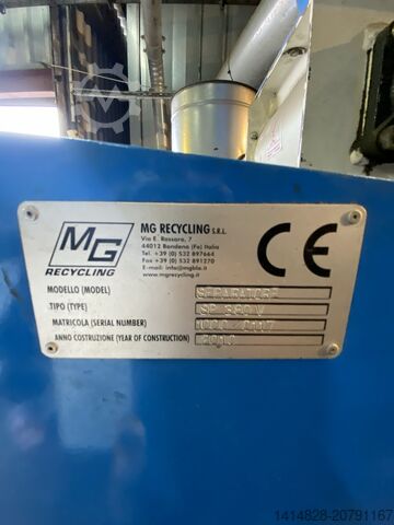 Granulierlinie für Kupferkabel MG Recycling Matrix 400