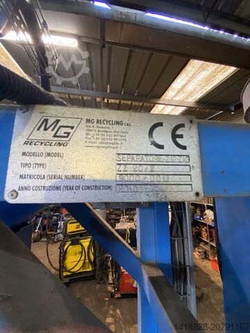 Granulierlinie für Kupferkabel MG Recycling Matrix 400
