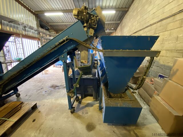 Granulierlinie für Kupferkabel MG Recycling Matrix 400