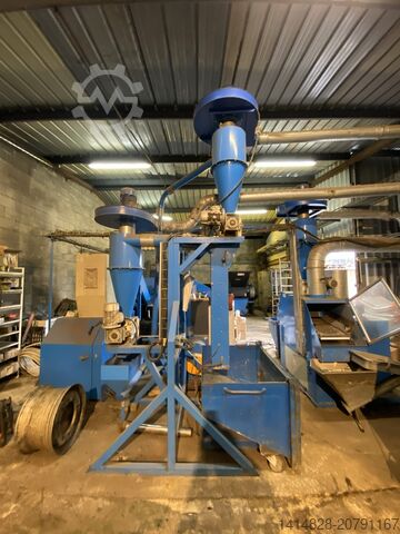 Granulierlinie für Kupferkabel MG Recycling Matrix 400