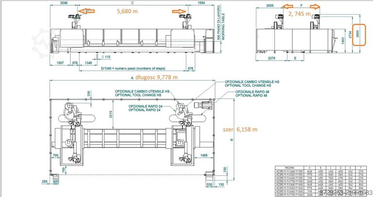 Machining center SCM ACCORD 30 FX