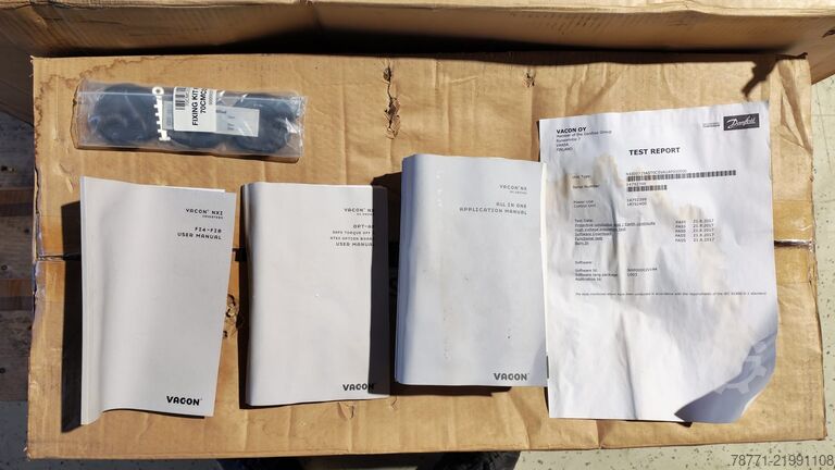 Common DC Bus Inverter Unit Vacon NXI00725A5T0CSVA1AF000000