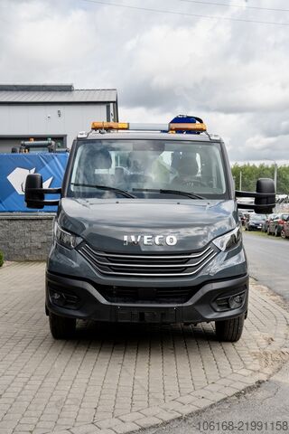 Truck-mounted crane van Iveco Daily 70C18 Kran Hyva Pritsche 5 m