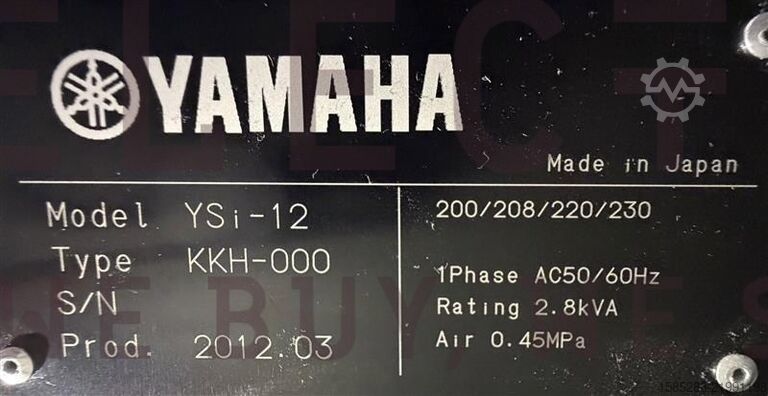 Placement Machine SMT Yamaha YSi12