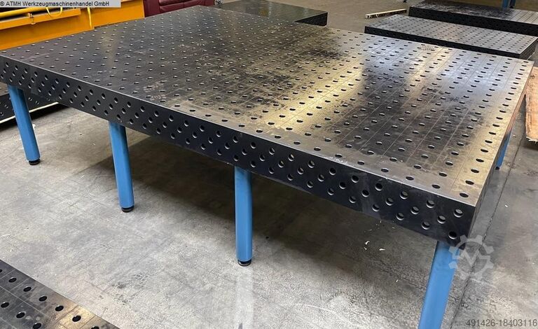 Welding Table GERD WOLFF 2400 x 1200 x 200