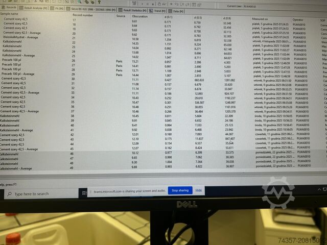 Mastersizer Hydro 2000 Analysator Malvern panalytical Mastersizer 2000