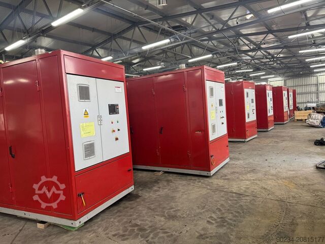 130 kW, 400 V, 50 Hz MAN / Marelli Biogas-BHKW-Anlage MAN UPB 12-L-W-E3262E302