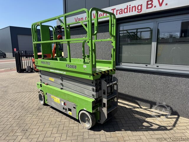Fronteq FS0808E Scissor Lift / Scissor / Aerial Work Platform 9.9M Working Height Electric 2020 FRONTEQ FS0808E Schaarhoogwerker / Sciccor / Arbeitsbuhne 9.9M Werkhoogte Elektrisch 2020