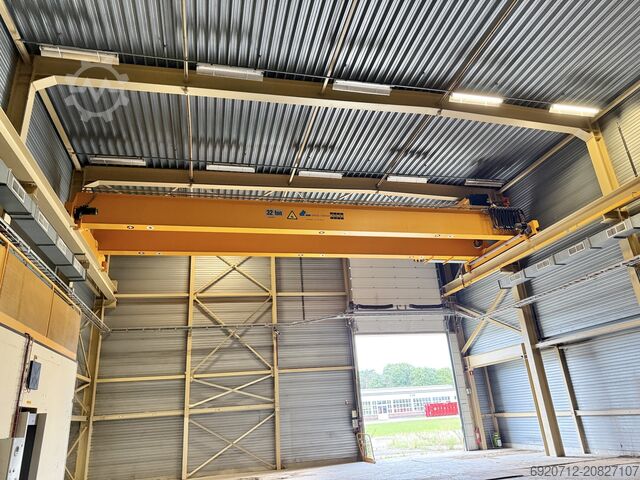 Doppelträger 14.870 mm x 32 Tonnen Konecranes Dubbelligger Bovenloopkraan