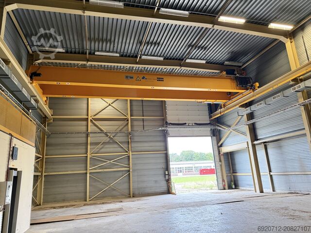 Doppelträger 14.870 mm x 32 Tonnen Konecranes Dubbelligger Bovenloopkraan