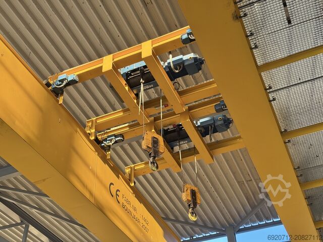 Doppelträger 26.000 mm x 2x5 t - 2007 DEMAG Dubbelligger Bovenloopkraan