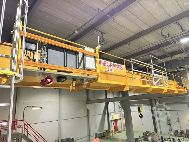 Doppelträger 14.250 × 15 Tonnen Konecranes Dubbelligger Bovenloopkraan