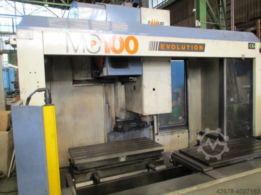 CNC vertical machining center FAMUP - Emco MCP 100 Evolution