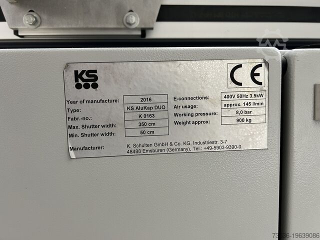 Edge banding machine KS AluKap DUO K0163