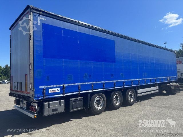 Open semitrailer with tarp Schmitz Cargobull Semitrailer Curtainsider Standard