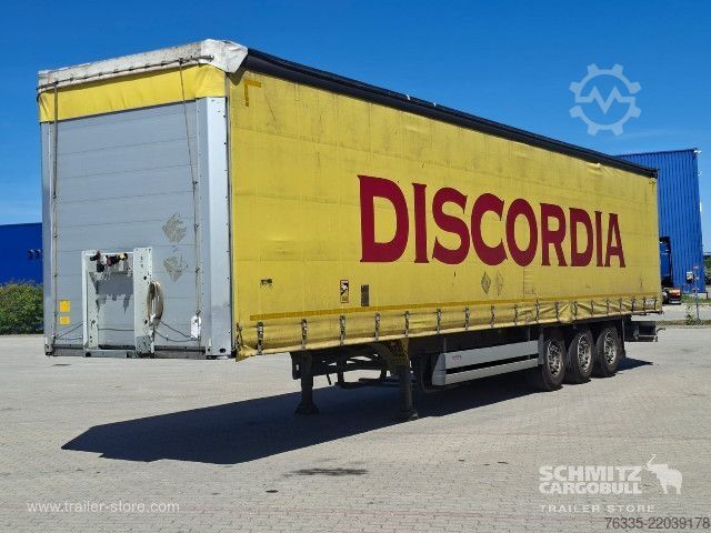 Auflieger mit Pritsche & Plane Schmitz Cargobull Curtainsider Standard