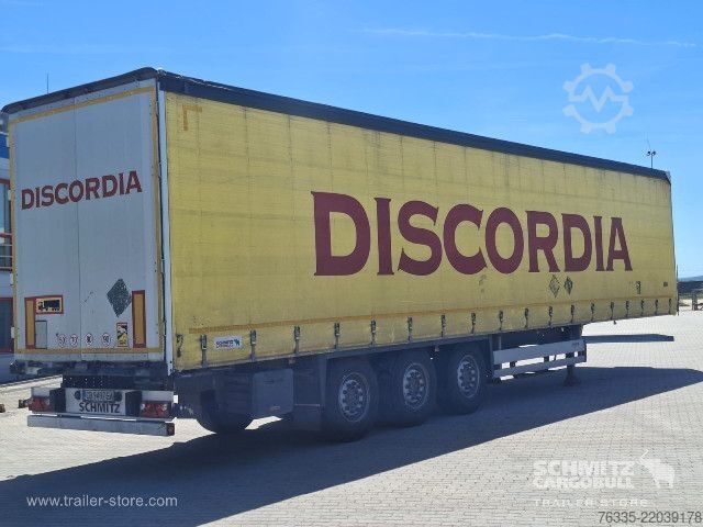 Auflieger mit Pritsche & Plane Schmitz Cargobull Curtainsider Standard