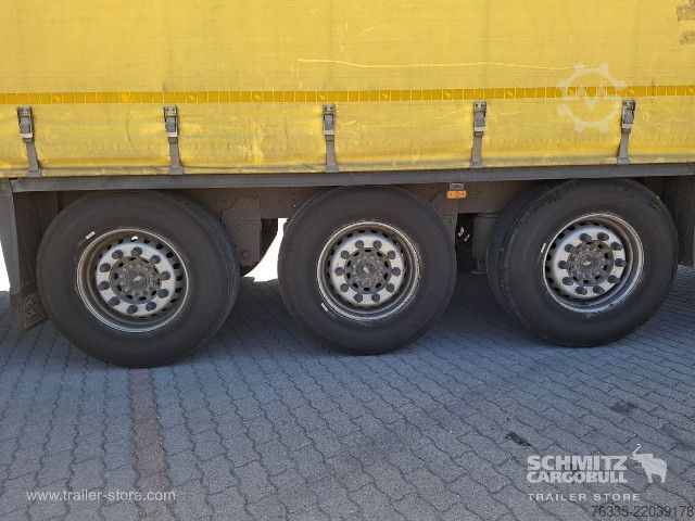 Auflieger mit Pritsche & Plane Schmitz Cargobull Curtainsider Standard