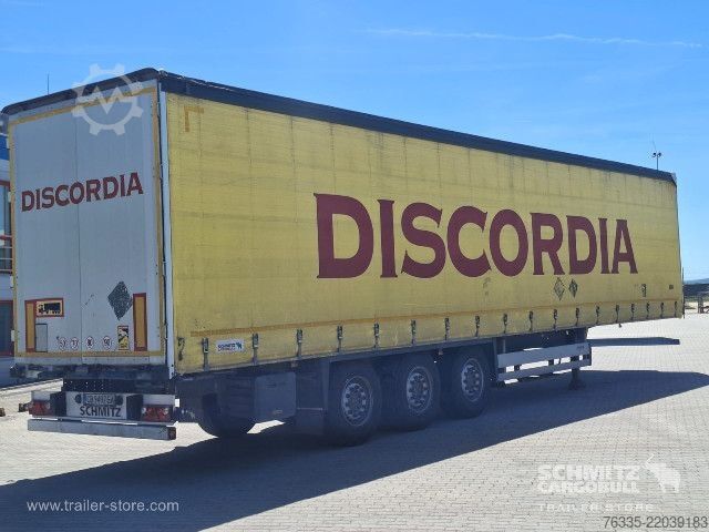 Auflieger mit Pritsche & Plane Schmitz Cargobull Curtainsider Standard