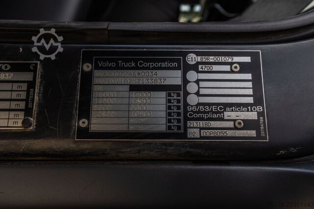 Tipper VOLVO FL 290 - 21.000 KM