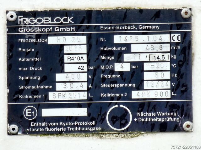Kühl-/Tiefkühltransport DRACO TZA 233 FRIGO
