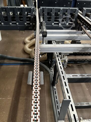 Produktionslinie Fenster WEINIG UC Matic 15 / Powermat 500