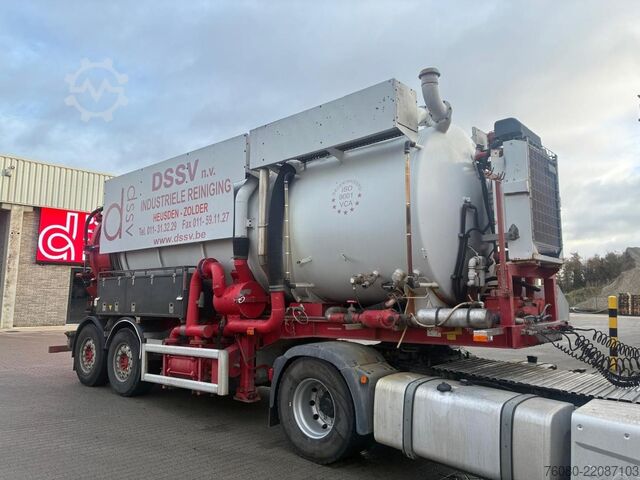 Vacuum truck Burg URACA KD 716 / VOLVO PENTA TAD942VE (SIHI 2200 ...