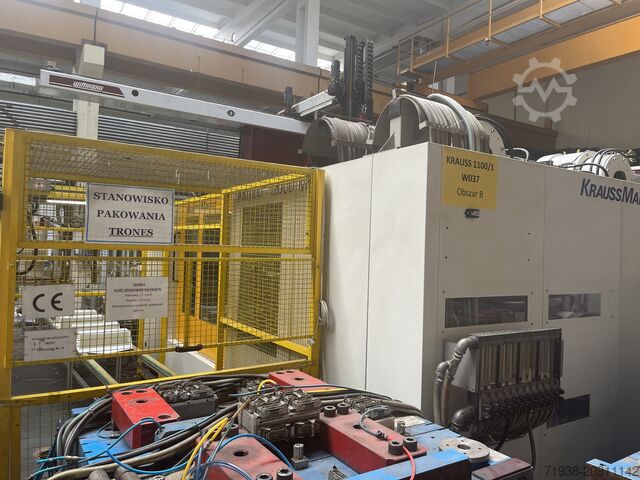 Injection molding machine Krauss Maffei KM 1100–12000 MX