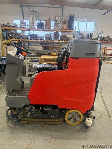 Cleaning machine / ride-on machine for wiping, suction, and sweeping HAKO Scrubmaster 120