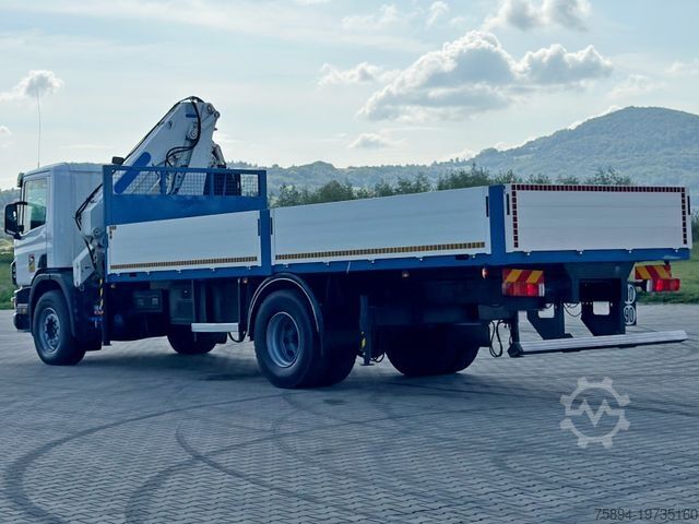 Truck-mounted crane van SCANIA 114 G 340 * PRITSCHE 7,00m * EFFER 210 3S + FUNK