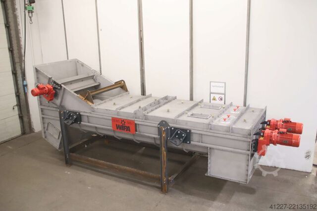 Conveyor screw, washing and dewatering screw WIPA DEWS 500-1