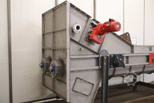 Conveyor screw, washing and dewatering screw WIPA DEWS 500-1