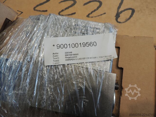 Control valve Bosch Rexroth 4WRPEH 6 C4B15P-3X/M/24A1