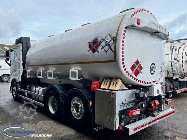 Tanker Volvo FH 500 Rohr 22150 Liter, 4 Compartimenten, Reta...