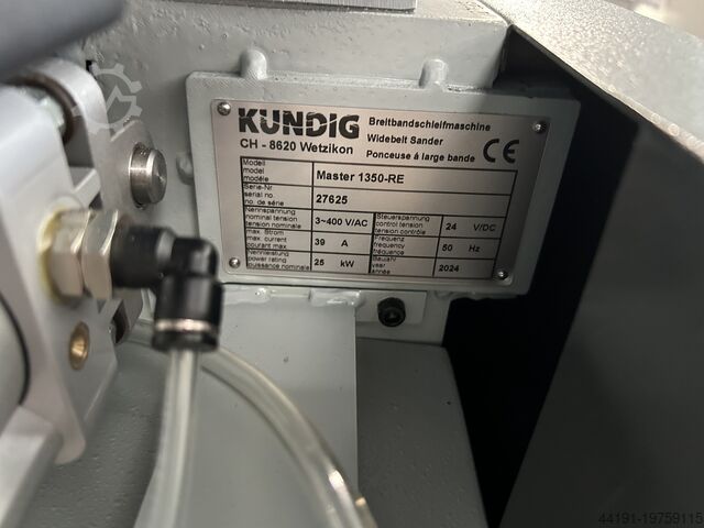 Wide-belt sander Kündig Master -2 1350 - RE