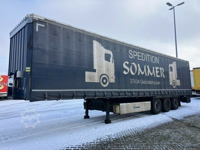 Open semitrailer with tarp Krone Profi Liner SDP 27 eLB4-CS