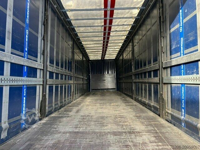 Open semitrailer with tarp Krone Profi Liner SDP 27 eLB4-CS