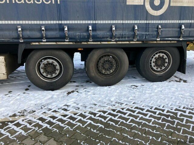 Open semitrailer with tarp Krone Profi Liner SDP 27 eLB4-CS