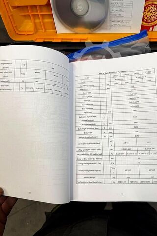 Forklift Heli CPD 15 1,5 T