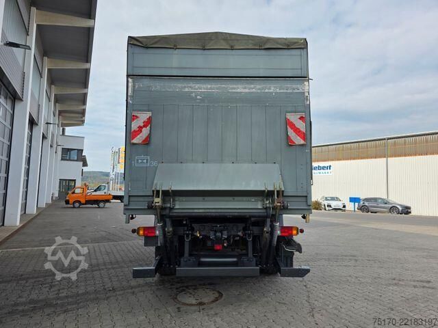 Sliding tarpaulin Iveco Eurocargo ML140E24WM-BW LBW 3 Sitze Differenzial
