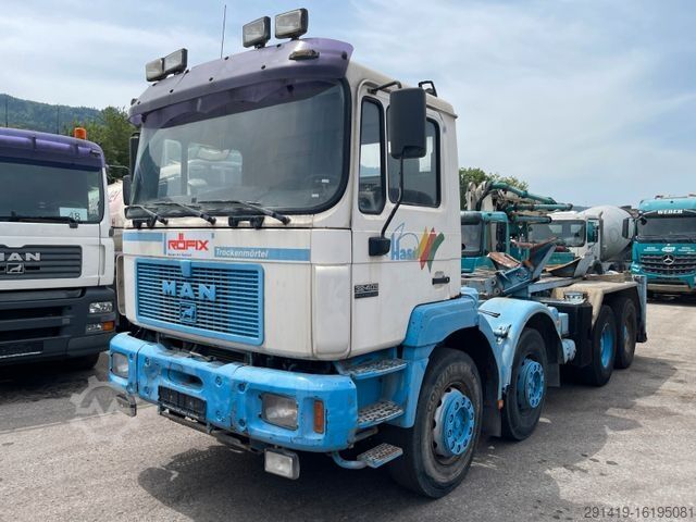 Special purpose truck MAN Steyr 32.403 Silent 8x4 Sülo Aufsteller Bj
