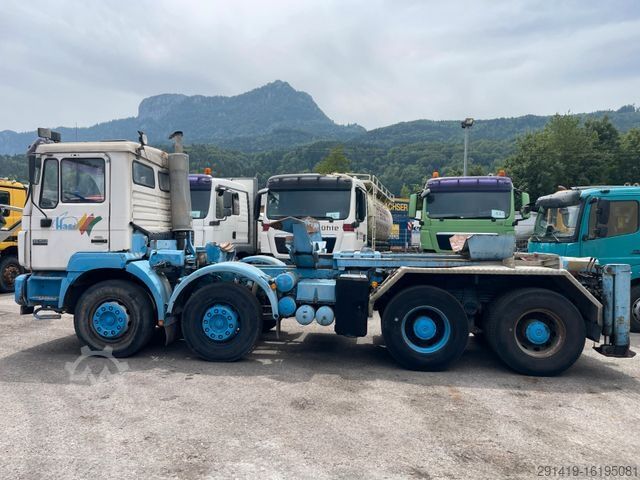 Special purpose truck MAN Steyr 32.403 Silent 8x4 Sülo Aufsteller Bj