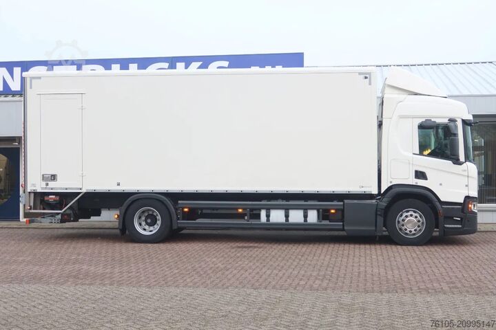 Box body Scania P320 4x2 Bak + Dhollandia Klep 2000 KG + bed