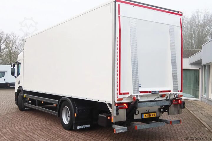 Box body Scania P320 4x2 Bak + Dhollandia Klep 2000 KG + bed