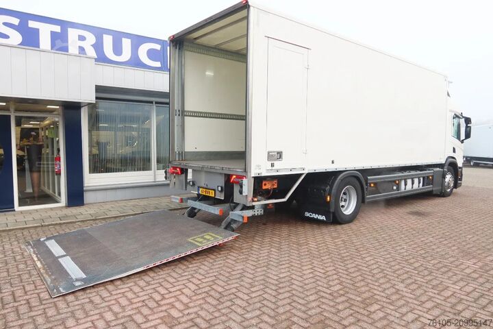 Box body Scania P320 4x2 Bak + Dhollandia Klep 2000 KG + bed